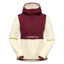 Bluza damska La Sportiva Guidance Sherpa Hoody. Brązowe bluzy damskie La Sportiva, bez wzorów, bez kaptura. Za 549.99 zł.