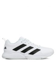Adidas Buty halowe Court Team Bounce 2.0 Shoes HR1239 Biały. Białe buty sportowe męskie Adidas, z materiału, bez zapięcia. Za 238.99 zł.