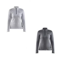 Koszulka damska Craft core trim thermal midlayer. Szare t-shirty damskie Craft, s, bez wzorów, bez kołnierzyka. W wyprzedaży za 229.50 zł.