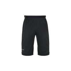 Męskie spodenki softshell Kilpi ALDINE-M. Czarne spodnie sportowe męskie Kilpi, na zimę, m, bez wzorów, z softshellu, narciarskie. Za 215.49 zł.