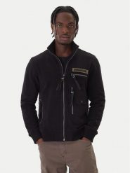 Aeronautica Militare Bluza 252FE2069UF00668 Czarny Regular Fit. Czarne bluzy męskie Aeronautica Militare, m, bez wzorów, z bawełny, bez kaptura. Za 989.99 zł.