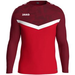 Bluza Jako Iconic. Czerwone bluzy damskie Jako, na zimę, bez wzorów, bez kaptura. Za 308.00 zł.