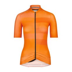 Damski jersey Bioracer Epic. Brązowe koszulki sportowe damskie BIORACER, bez wzorów, z jersey, bez kołnierzyka, bez ramiączek, rowerowe. Za 443.00 zł.