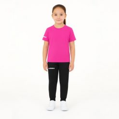 Komplet dresowy dla chłopca ARIA JR. Czerwone spodnie sportowe dla chłopców Legea, bez wzorów, z bawełny, sportowe, krótkie, na jogę i pilates. W wyprzedaży za 76.00 zł.