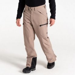 Spodnie narciarskie dla mężczyzn Dare2B DMW573R. Brązowe spodnie snowboardowe męskie Dare 2b, m, bez wzorów, narciarskie. Za 349.99 zł.