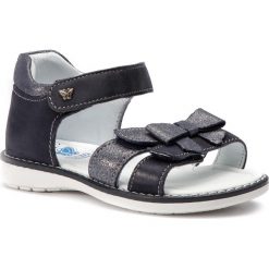 Sandały LASOCKI KIDS CI12-2850-08. Niebieskie sandały dziewczęce Lasocki Kids, z nubiku, bez zapięcia. Za 89.99 zł.
