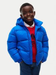 Tommy Hilfiger Kurtka puchowa Essential KB0KB10091 Niebieski Regular Fit. Niebieskie kurtki i płaszcze dla chłopców Tommy Hilfiger, bez wzorów, z puchu, bez kaptura. Za 849.99 zł.