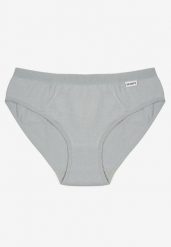 Jasnoniebieskie Gładkie Majtki Figi z Bawełny Laniriela. Niebieskie figi damskie Born2be, xl, bez wzorów, z bawełny. Za 4.99 zł.