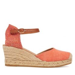 Espadryle Genuins. Brązowe sandały damskie Genuins, bez wzorów, bez obcasa, bez zapięcia. Za 249.99 zł.