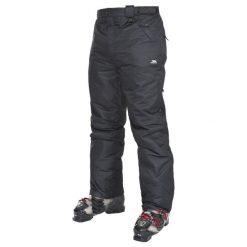 Spodnie Narciarskie Męskie Bezzy. Czarne spodnie snowboardowe męskie Trespass, m, bez wzorów, z materiału, narciarskie. Za 244.99 zł.