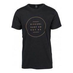 Rip Curl T-Shirt Męski Round Under Xxl Czarny. Czarne t-shirty męskie Rip Curl, z materiału. Za 84.00 zł.