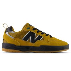 Buty męskie New Balance Numeric UN808BNB – brązowe. Brązowe buty sportowe męskie New Balance, z gumy, bez zapięcia. Za 299.99 zł.