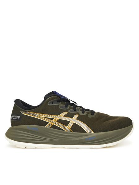 Asics Buty do biegania Gel-Cumulus 27 Gtx 1011C048 Brązowy. Brązowe buty sportowe męskie Asics, z materiału, bez zapięcia, do biegania. Za 619.99 zł.