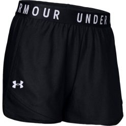 Spodenki fitness damskie Under Armour Play Up 3.0. Białe szorty sportowe damskie Under Armour, l, bez wzorów, z elastanu, sportowe, na fitness i siłownię. Za 121.55 zł.