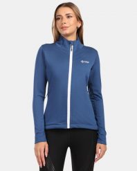 Damska bluza polarowa Kilpi SIREN-W. Niebieskie bluzy sportowe damskie Kilpi, bez wzorów, z materiału, bez kaptura, narciarskie. Za 267.13 zł.