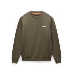 Bluza Napapijri B-Small Box C. Zielone bluzy męskie Napapijri, m, bez wzorów, bez kaptura. Za 298.00 zł.