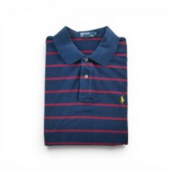 Polo Ralph Lauren koszulka męska z krótkim rękawem. Niebieskie koszulki polo męskie Ralph Lauren, l, bez wzorów, bez kołnierzyka, bez ramiączek, na golfa. Za 127.76 zł.