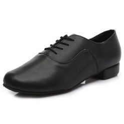 Buty taneczne do tańca klasycznego standardu walca Burtan Toledo. Czarne buty sportowe męskie BURTAN, bez zapięcia, na jogę i pilates. Za 199.00 zł.