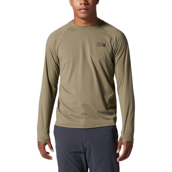 T-shirt Męski Mountain Hardwear Crater Lake Crew. Zielone koszulki sportowe męskie Mountain Hardwear, na lato, m, bez wzorów, bez kołnierzyka. Za 269.00 zł.