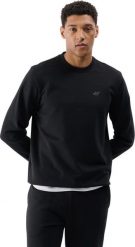 Bluza męska 4F M1767 czarna 4FWMM00TSWSM1767 20S M. Czarne bluzy męskie 4f, m, bez wzorów, bez kaptura. Za 99.00 zł.