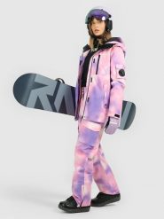 4F Spodnie snowboardowe membrana 15000 damskie - multikolor XS. Brązowe spodnie materiałowe damskie 4f, s, bez wzorów, z materiału. Za 599.99 zł.