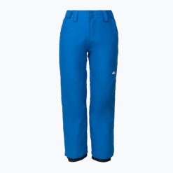 Spodnie snowboardowe dziecięce Quiksilver Estate. Niebieskie spodnie sportowe dla chłopców Quiksilver, bez wzorów, sportowe, narciarskie. Za 219.99 zł.