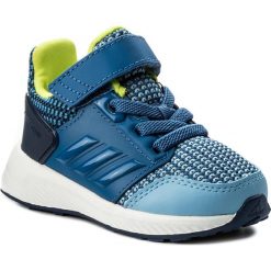 Buty adidas - RapidaRun El I CQ0140 Ashblu/Traroy/Nobind. Półbuty chłopięce marki Adidas. W wyprzedaży za 149.00 zł.