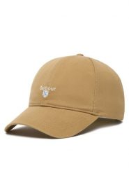 Barbour Czapka z daszkiem Cascade MHA0274ST51 Beżowy. Brązowe rękawiczki męskie Barbour, bez wzorów, z bawełny. Za 179.99 zł.