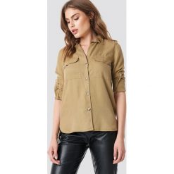 MANGO Koszula Roma - Beige. Koszule damskie marki Mango. Za 141.95 zł.
