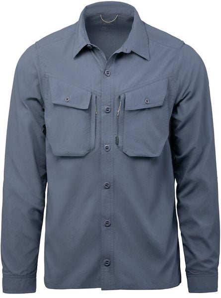 Helikon-Tex Koszula Canopy Jungle - Dark Steel Blue (KO-CJS-NL-3A-B07). Niebieskie koszule męskie HELIKON-TEX, m, bez wzorów, bez kołnierzyka, bez ramiączek. Za 275.60 zł.