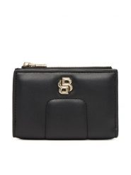 BOSS Portfel 50523669 Czarny. Czarne portfele damskie Boss, bez wzorów, ze skóry. Za 215.99 zł.