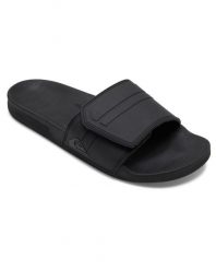 Klapki dla Mężczyzn RIVI SLIDE ADJUST. Czarne klapki męskie Quiksilver, z materiału. Za 179.99 zł.