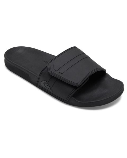 Klapki dla Mężczyzn RIVI SLIDE ADJUST. Czarne klapki męskie Quiksilver, z materiału. Za 179.99 zł.