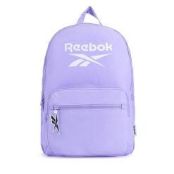 Plecak Reebok. Fioletowe plecaki damskie Reebok, bez wzorów, sportowe. Za 119.99 zł.