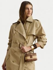 LAUREN RALPH LAUREN Torebka 431P06089001 Beżowy. Brązowe torebki do ręki damskie Lauren Ralph Lauren, bez wzorów, z syntetyku, bez dodatków. Za 1,299.00 zł.