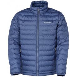 Columbia Kurtka Męska Powder Lite Jacket Collegiate Navy S. Niebieskie kurtki sportowe męskie Columbia, na zimę, z materiału. W wyprzedaży za 289.00 zł.