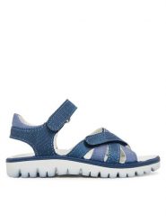 Primigi Sandały 1388933 M Granatowy. Niebieskie sandały dziewczęce Primigi, ze skóry, bez zapięcia. Za 249.99 zł.