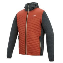 Męska kurtka pikowana Andreson Marl Hybrid. Czerwone kurtki męskie Regatta, l, bez wzorów, z poliamidu, bez kaptura. Za 151.99 zł.