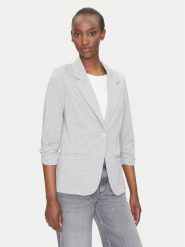 Fransa Marynarka 20604689 Szary Regular Fit. Szare żakiety damskie Fransa, xl, bez wzorów, z syntetyku. Za 139.99 zł.