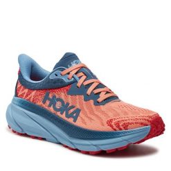 Buty do biegania Hoka. Brązowe obuwie sportowe damskie HOKA, bez wzorów, do biegania. Za 519.99 zł.