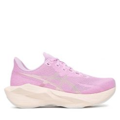 Buty do biegania Asics. Czerwone obuwie sportowe damskie Asics, bez wzorów, do biegania. Za 709.99 zł.