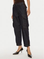 Pinko Jeansy Sonata 103856 A20N Granatowy Wide Leg. Niebieskie jeansy damskie Pinko. Za 909.99 zł.