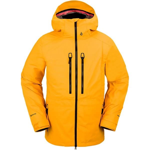 Kurtka narciarska Volcom Guide Gore-Tex. Żółte kurtki męskie Volcom, m, bez wzorów, z dzianiny, klasyczne, bez kaptura. Za 2,285.00 zł.