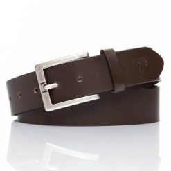 TOM TAILOR PASEK SKÓRZANY TM0184R01 691 40mm Gürtel Q.2647. Brązowe paski damskie Tom Tailor, bez wzorów, z jeansu, eleganckie. Za 79.99 zł.