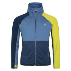 Męska Warstwa Środkowa Assimlilate II Core Stretch Midlayer. Niebieskie kurtki sportowe męskie Dare 2b, m, bez wzorów, trekkingowe. Za 93.99 zł.
