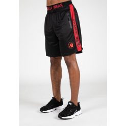 Atlanta Szorty - Czarny/Czerwony. Czarne buty sportowe męskie GORILLA WEAR, bez zapięcia, na fitness i siłownię. Za 183.00 zł.