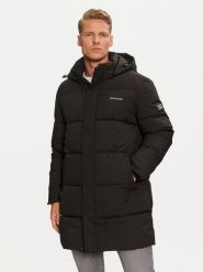 Guess Jeans Kurtka zimowa M4BL26 WGII2 Czarny Regular Fit. Czarne kurtki męskie Guess Jeans, na zimę, m, z aplikacjami, z jeansu, bez kaptura. Za 580.30 zł.