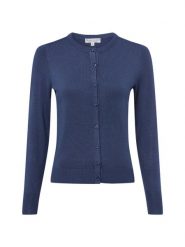 Marie Lund Kardigan damski Kobiety niebieski jednolity, S. Niebieskie kardigany damskie Marie Lund, s, bez wzorów, z syntetyku. Za 199.95 zł.