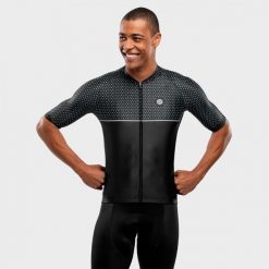 Męska koszulka rowerowa z krótkim rękawem Kolarstwo Siroko M2 Mount Evans. Białe buty sportowe męskie SIROKO, bez zapięcia, rowerowe. Za 339.00 zł.