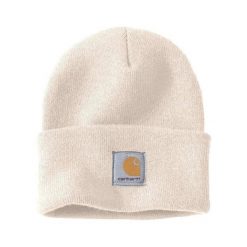 Czapka zimowa Carhartt Acrylic Watch Hat. Białe czapki i kapelusze damskie Carhartt, na zimę, bez wzorów, sportowe. Za 82.00 zł.